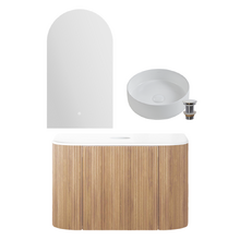 Nomad 750mm Vanity Package with Arch LED Mirror